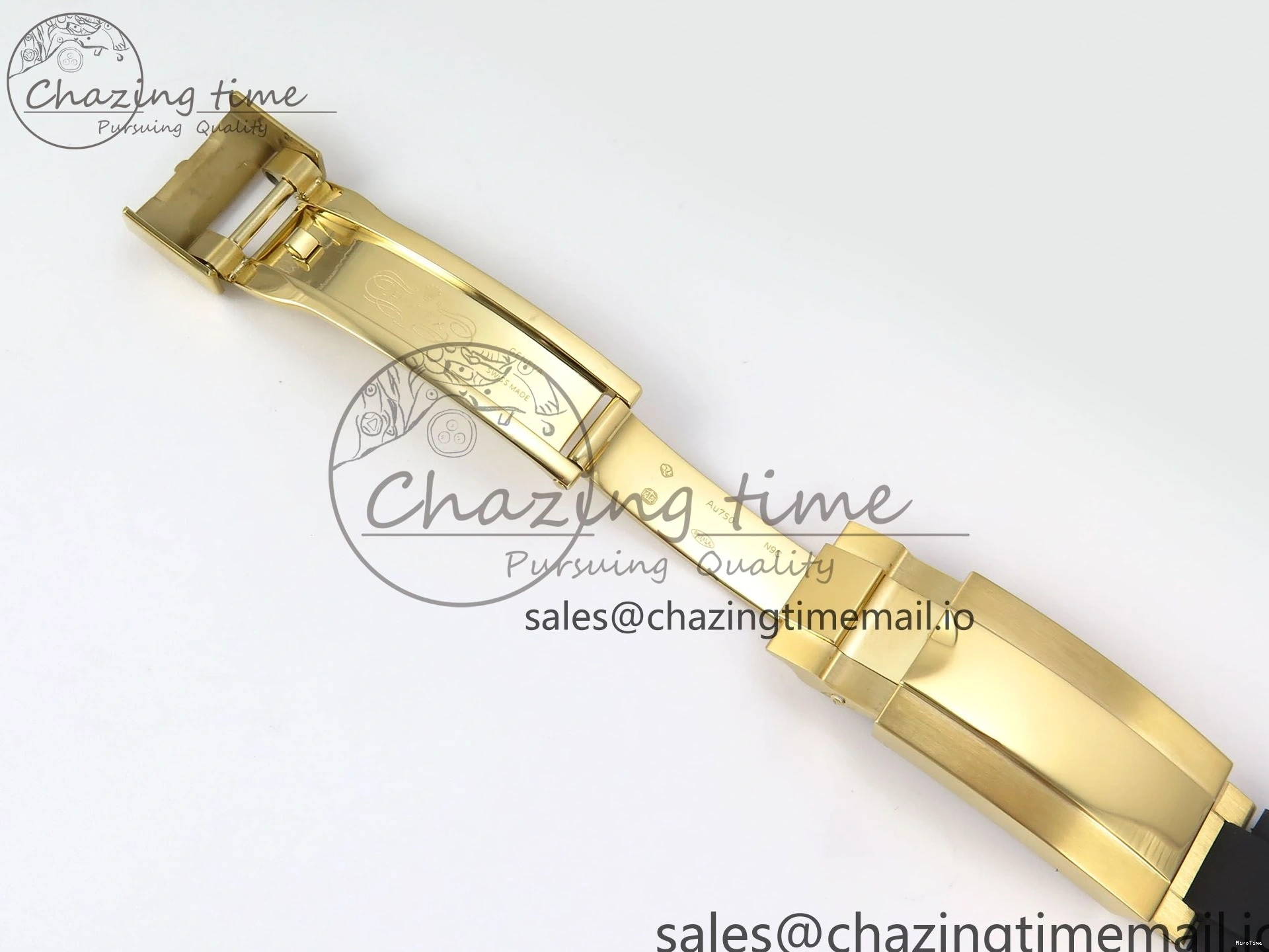 MiroTime 0208 Daytona 126518 QF 1:1 Best Edition Black YG Dial on Oysterflex Strap SH4131 V Functional 283